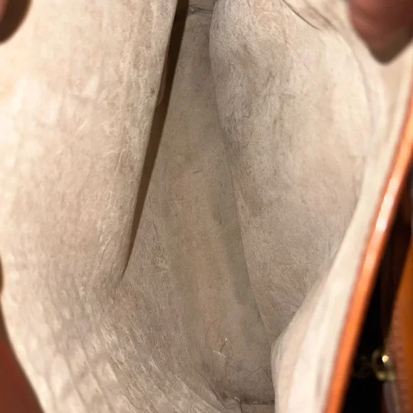 Brahmin Tan Crocodile-Embossed Shoulder Bag - Picture 13 of 15